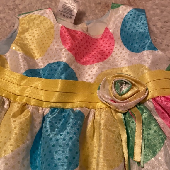 New Horizons Polka Dot Dress 3T - Picture 3 of 6